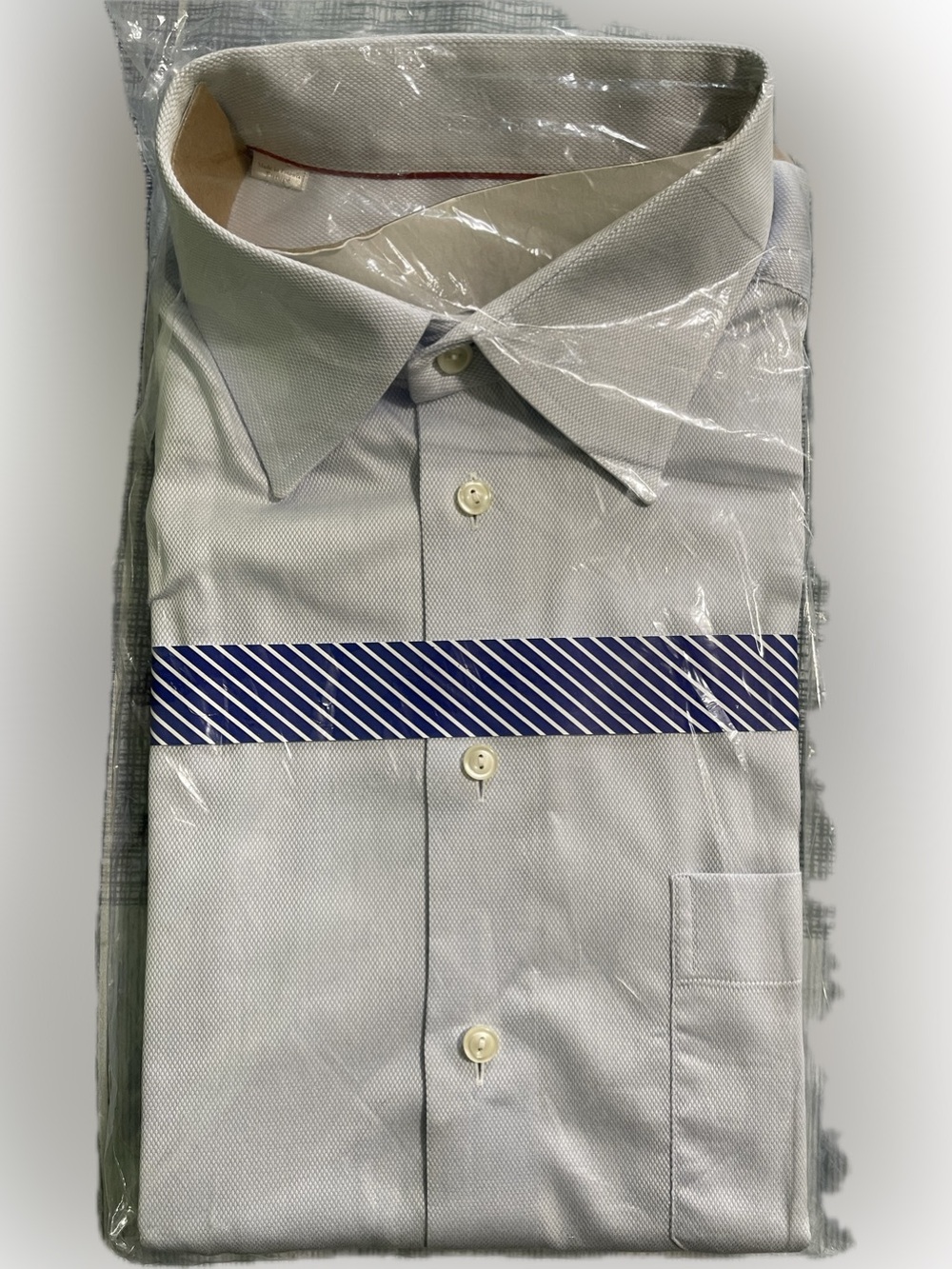 Eton Light Blue Textured Dress Shirt